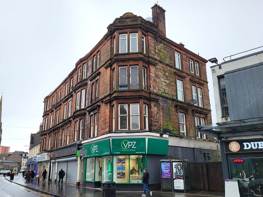 2 bed flat for sale in 84, High Street, Top Floor Flat, Dumbarton G821Pq G82, £23,000