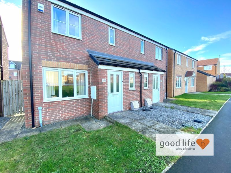 3 bed semi-detached house for sale in Woodham Drive, Ryhope, Sunderland SR2, £117,600