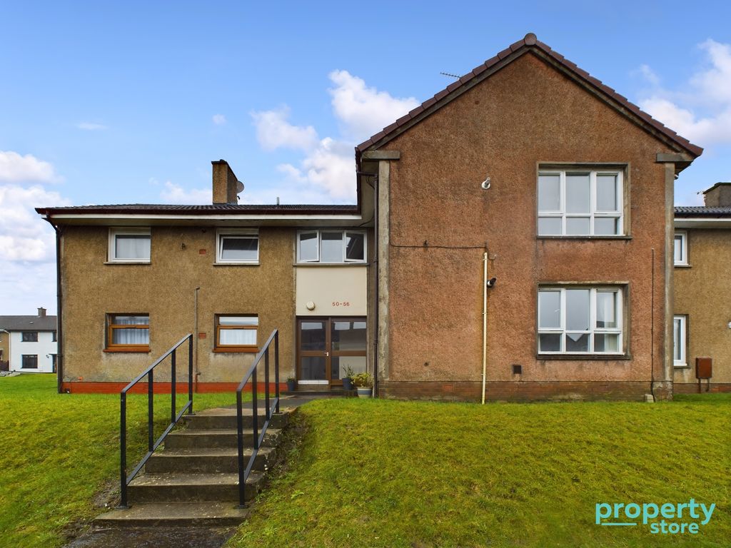 1 bed flat for sale in Raeburn Avenue, East Kilbride, South Lanarkshire G74, £60,000