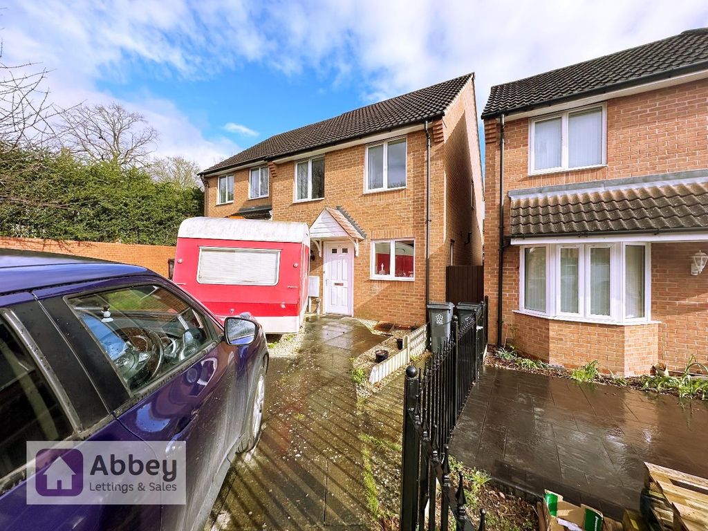 2 bed semi-detached house for sale in Austwick Close, Leicester LE4, £225,000