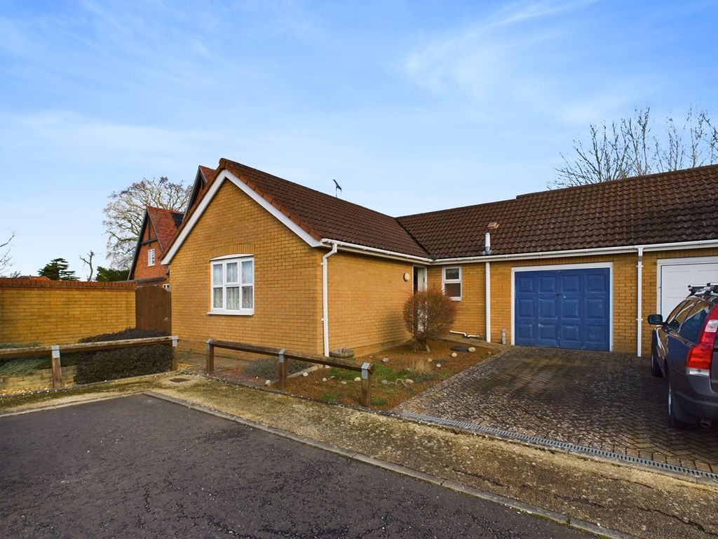 2 bed semi-detached bungalow for sale in Burdock Close, Downham Market PE38, £270,000