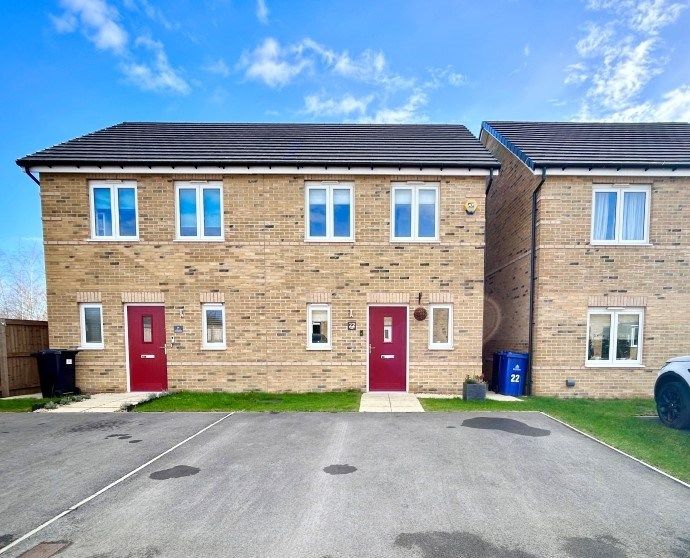 2 bed semi-detached house for sale in Foxglove Drive, Auckley, Doncaster DN9, £185,000
