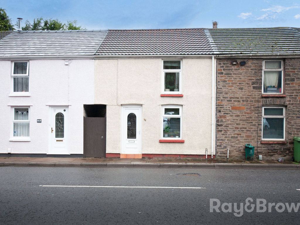 2 bed terraced house for sale in Hopkinstown Road, Pontypridd CF37, £100,000