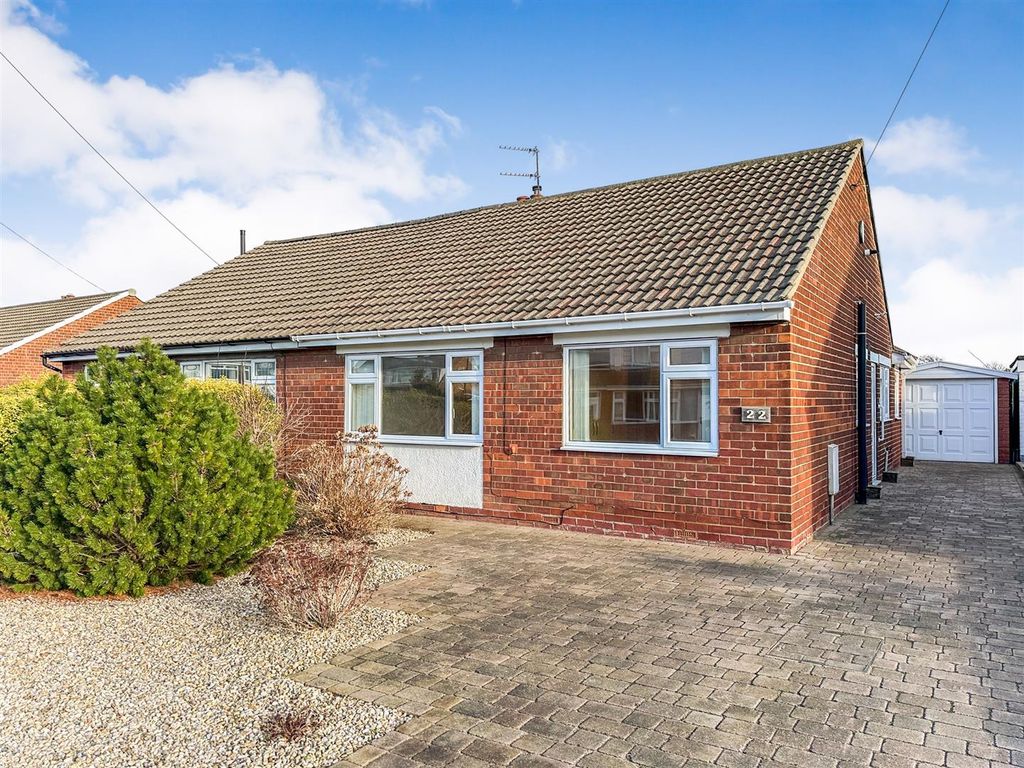 2 bed semi-detached bungalow for sale in Churchill Drive, Marske-By-The-Sea, Redcar TS11, £172,500