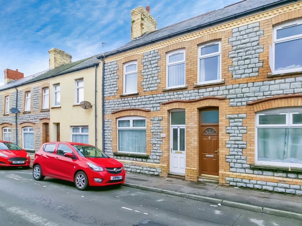 3 bed terraced house for sale in Merthyr Street, Barry CF63, £190,000