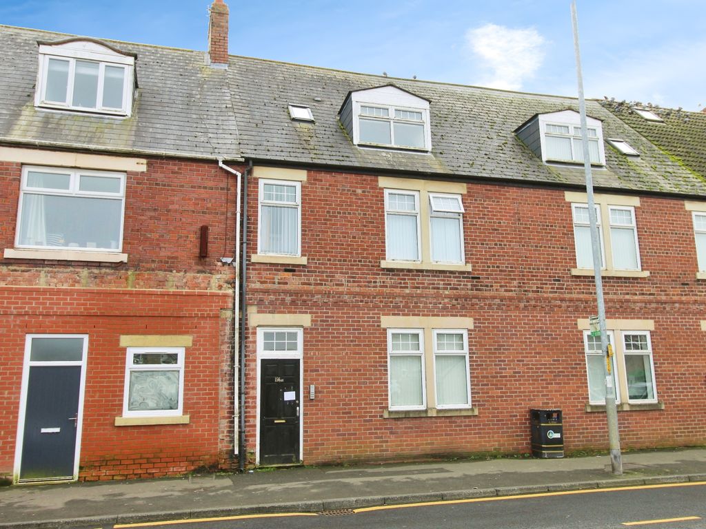 2 bed flat for sale in Station Road, Ashington NE63, £75,000