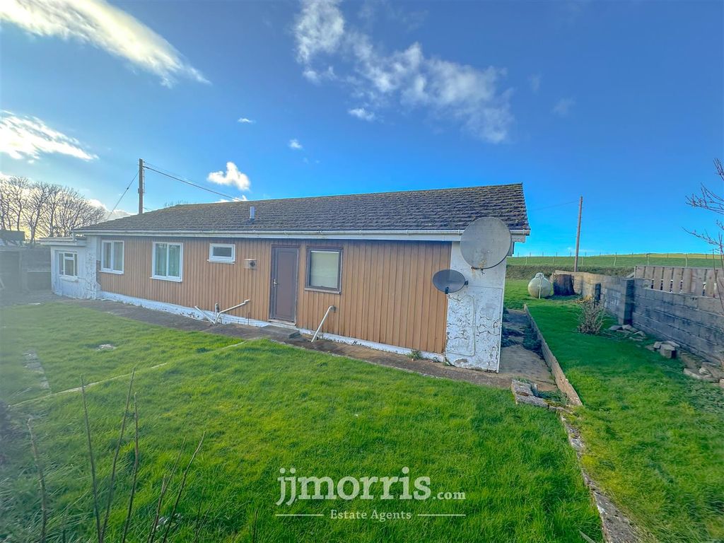 4 bed detached bungalow for sale in Ferwig, Cardigan SA43, £225,000