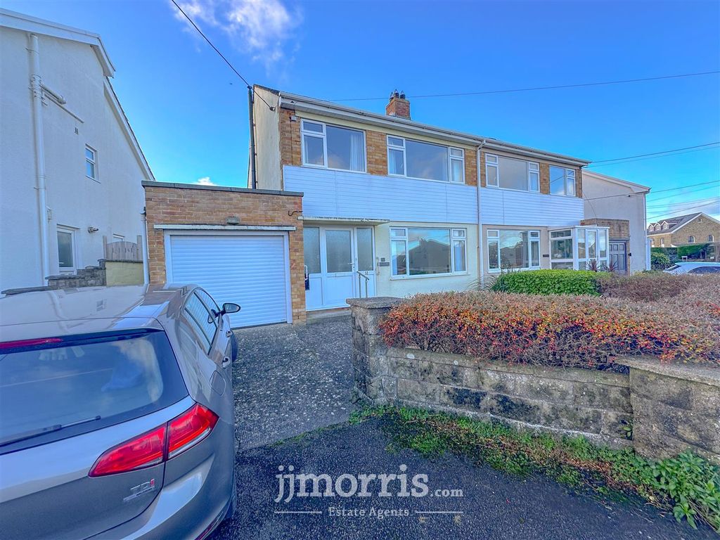 3 bed semi-detached house for sale in Heol Y Graig, Aberporth, Cardigan SA43, £279,950