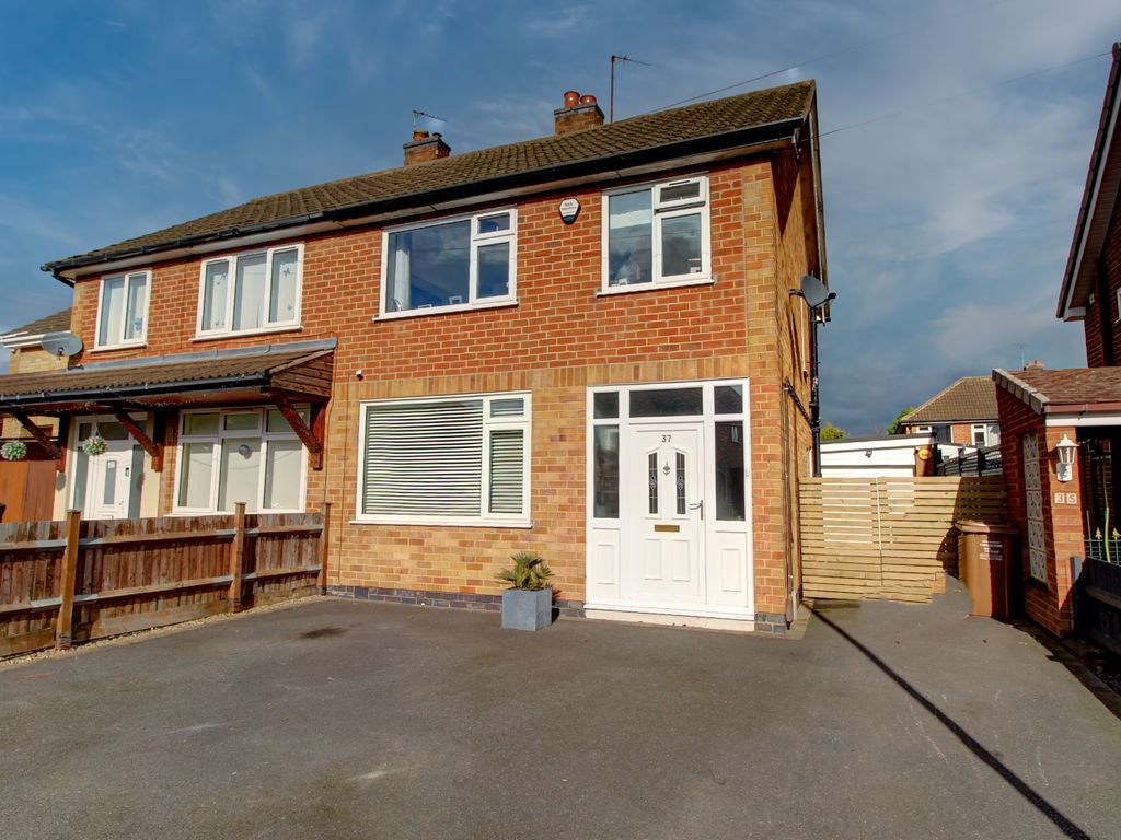 3 bed semi-detached house for sale in Link Road, Anstey LE7, £265,000