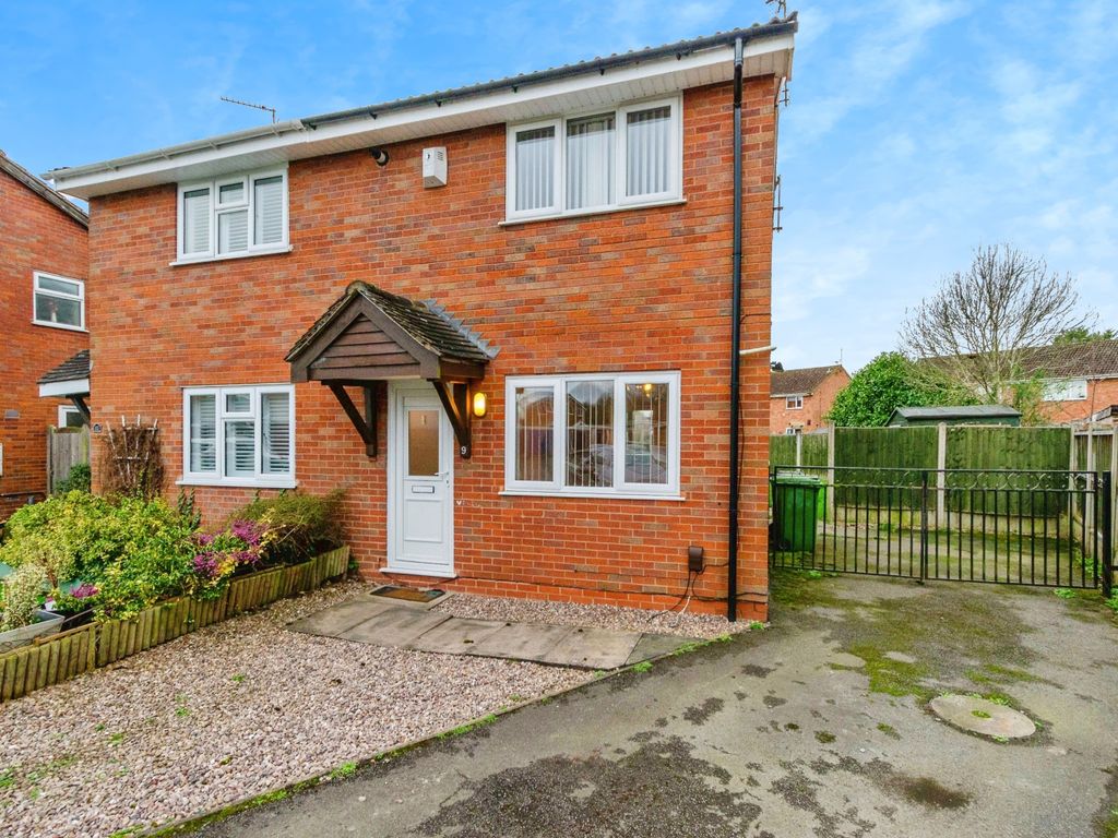 2 bed semi-detached house for sale in Princeton Gardens, Wolverhampton WV9, £190,000