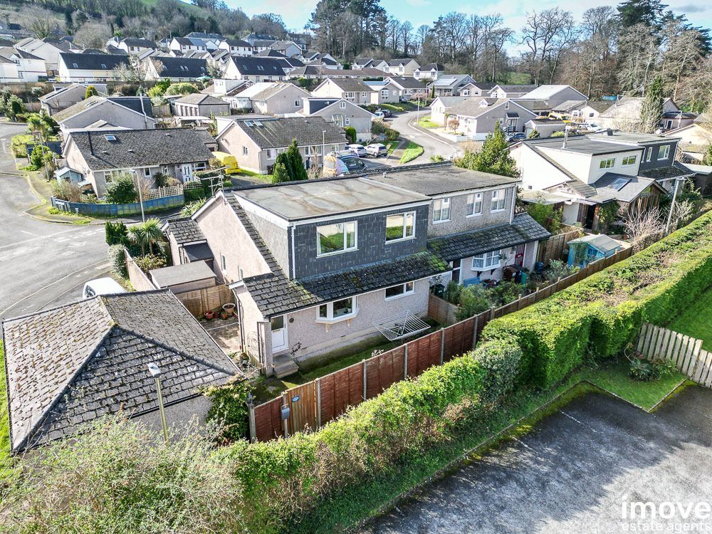 2 bed semi-detached house for sale in Whiteley Avenue, Totnes TQ9, £260,000