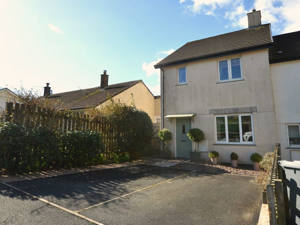 2 bed semi-detached house for sale in Poundstock Close, Cardinham, Bodmin, Cornwall PL30, £80,000