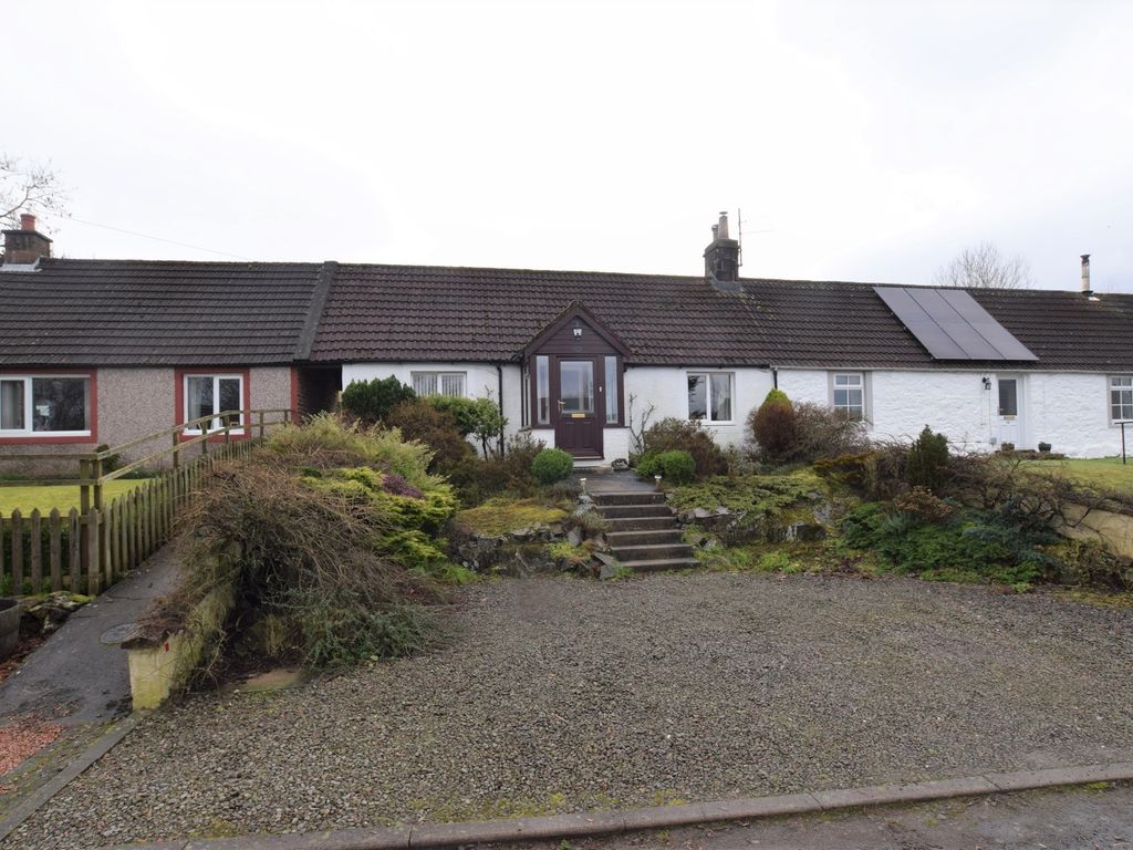 2 bed terraced bungalow for sale in 42 Park, Thornhill, Dumfries And Galloway DG3, £145,000