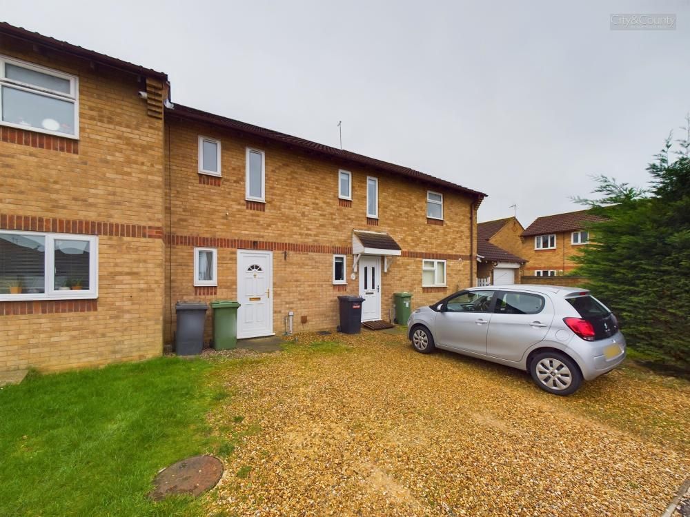 1 bed terraced house for sale in Whitacre, Peterborough PE1, £140,000