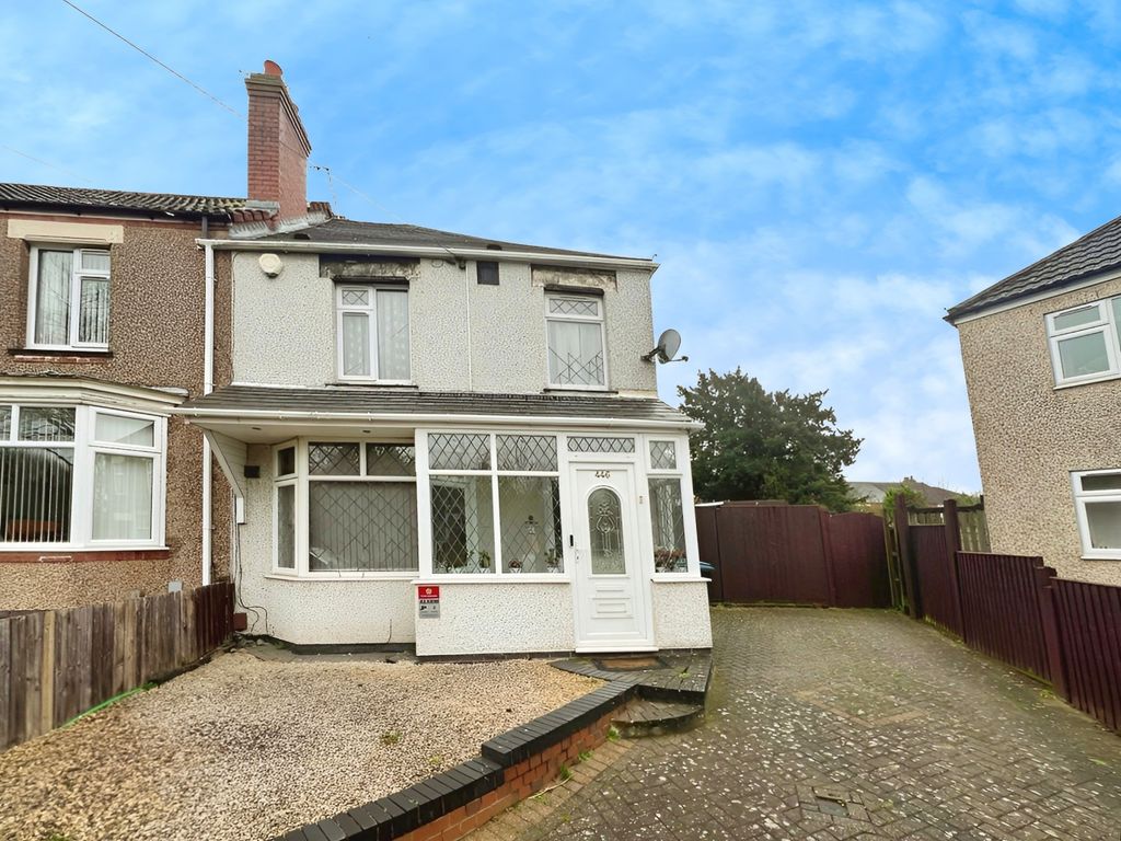 3 bed end terrace house for sale in 446 Radford Road, Radford, Coventry, West Midlands CV6, £220,000
