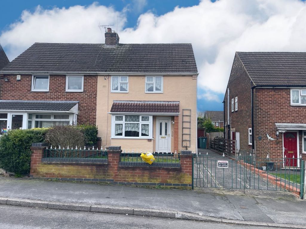 2 bed semi-detached house for sale in 55 Firs Avenue, Alfreton, Derbyshire DE55, £44,000