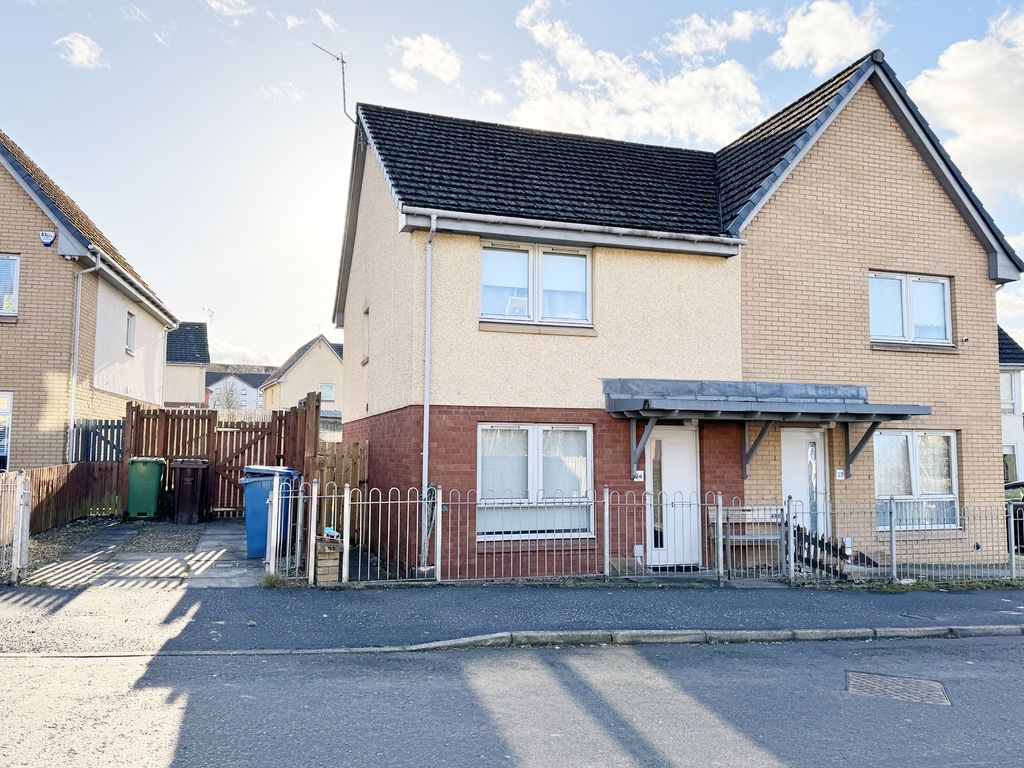 2 bed semi-detached house for sale in Plenshin Court, Glasgow G53, £158,000