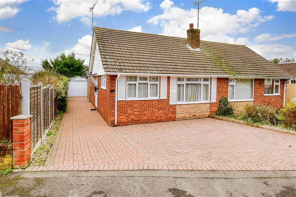 2 bed semi-detached bungalow for sale in Molloy Road, Shadoxhurst, Ashford, Kent TN26, £248,000