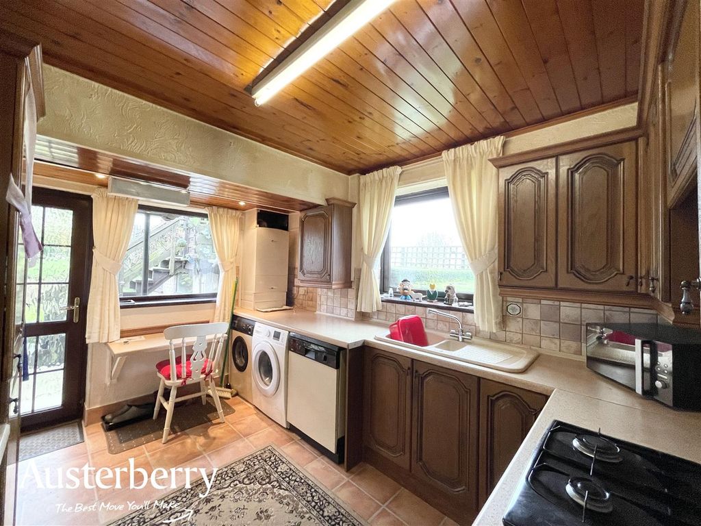 3 bed semi-detached bungalow for sale in Moss Park Avenue, Werrington, Stoke-On-Trent ST9, £195,000