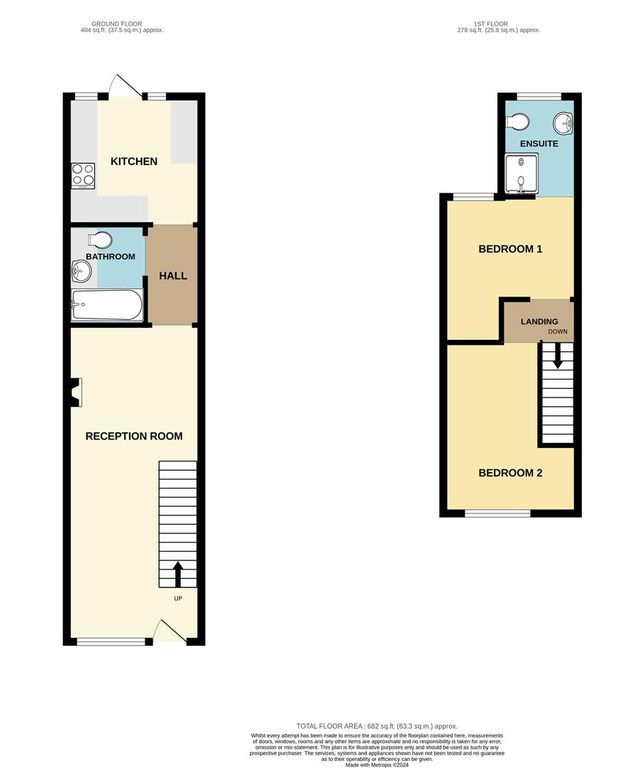 2 bed property for sale in Bedwellty Pits, Tredegar NP22, £169,950
