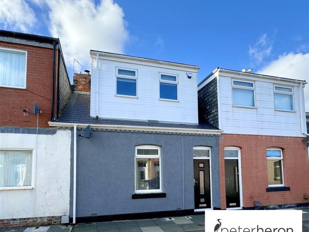 2 bed terraced house for sale in Robert Street, New Silksworth, Sunderland SR3, £114,950