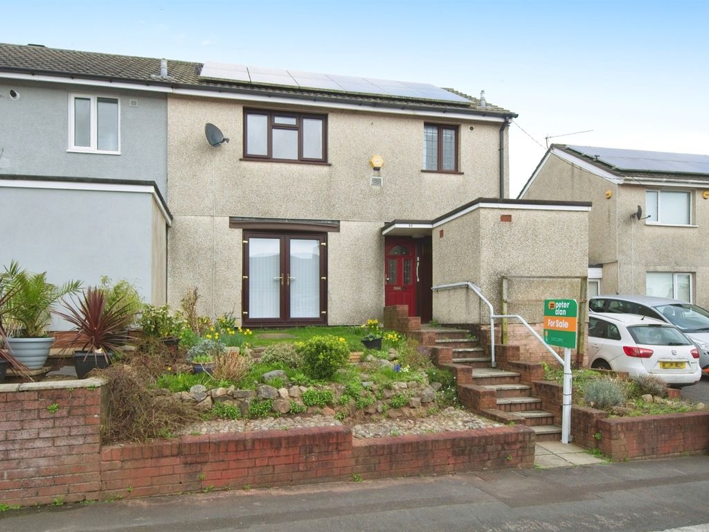 3 bed semi-detached house for sale in Medlock Crescent, Bettws, Newport NP20, £175,000