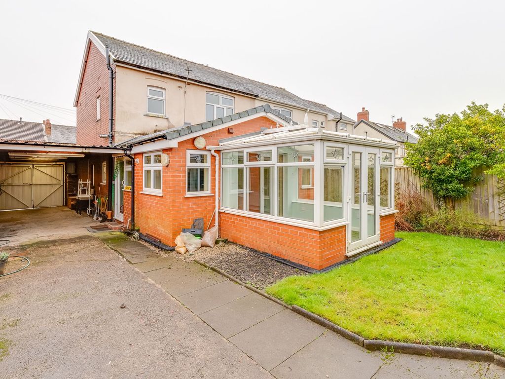 3 bed semi-detached house for sale in Wigan Lower Road, Standish Lower Ground WN6, £200,000