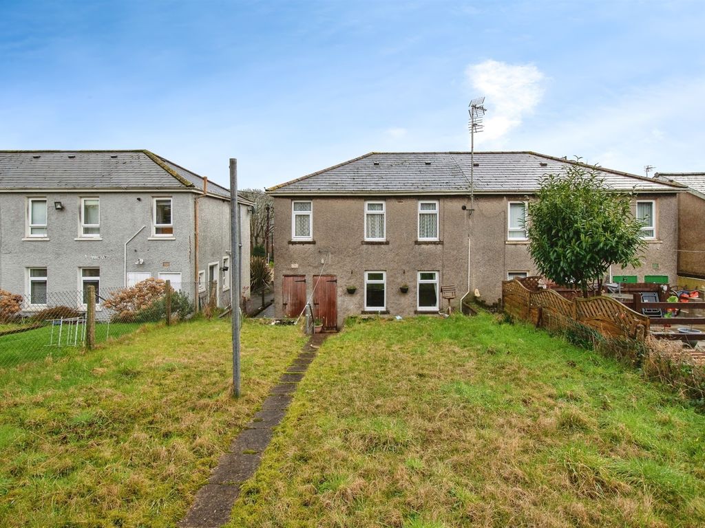 3 bed terraced house for sale in Bridgend Road, Llangynwyd, Maesteg CF34, £115,000
