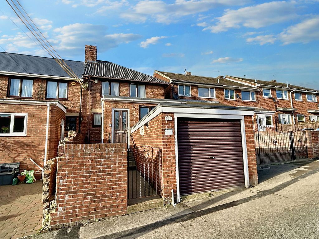 3 bed terraced house for sale in Wordsworth Road, Easington, Peterlee SR8, £84,950