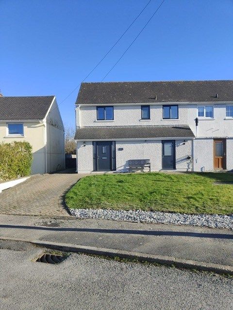 3 bed semi-detached house for sale in Trenchard Estate, Parcllyn, Cardigan SA43, £225,000