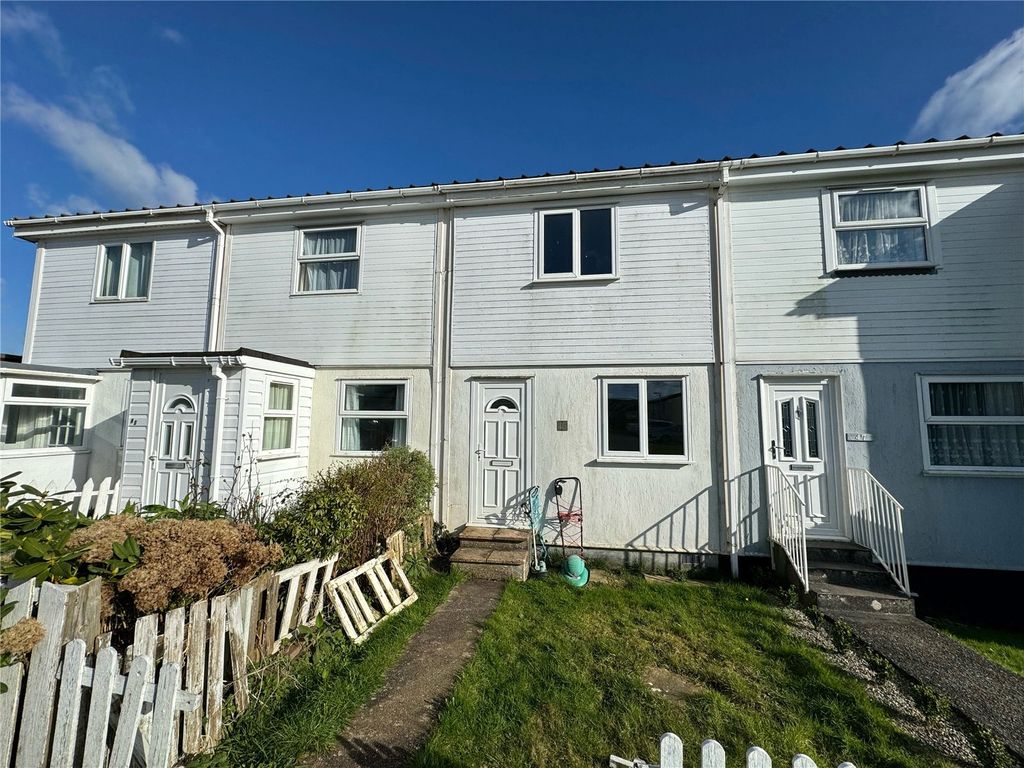 2 bed terraced house for sale in Trenarren View, St. Austell, Cornwall PL25, £100,000