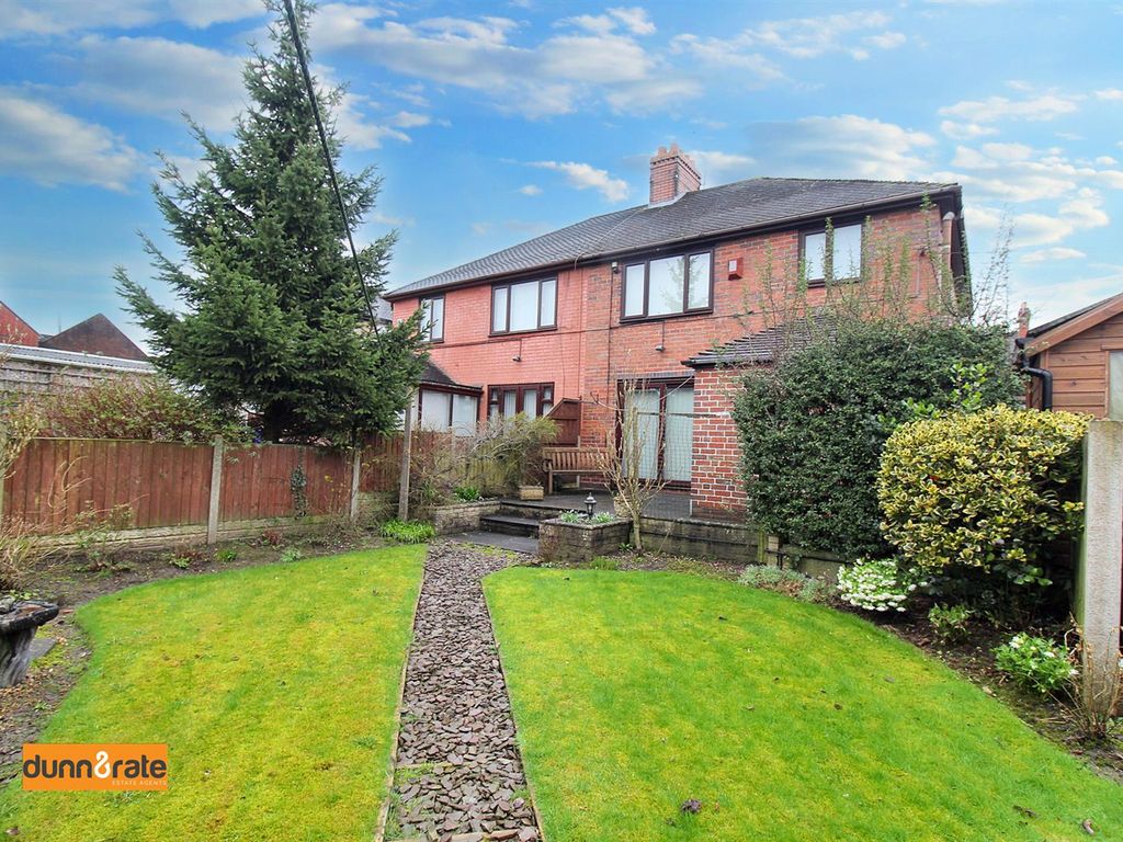 3 bed semi-detached house for sale in Wilding Road, Stoke-On-Trent ST6, £195,000