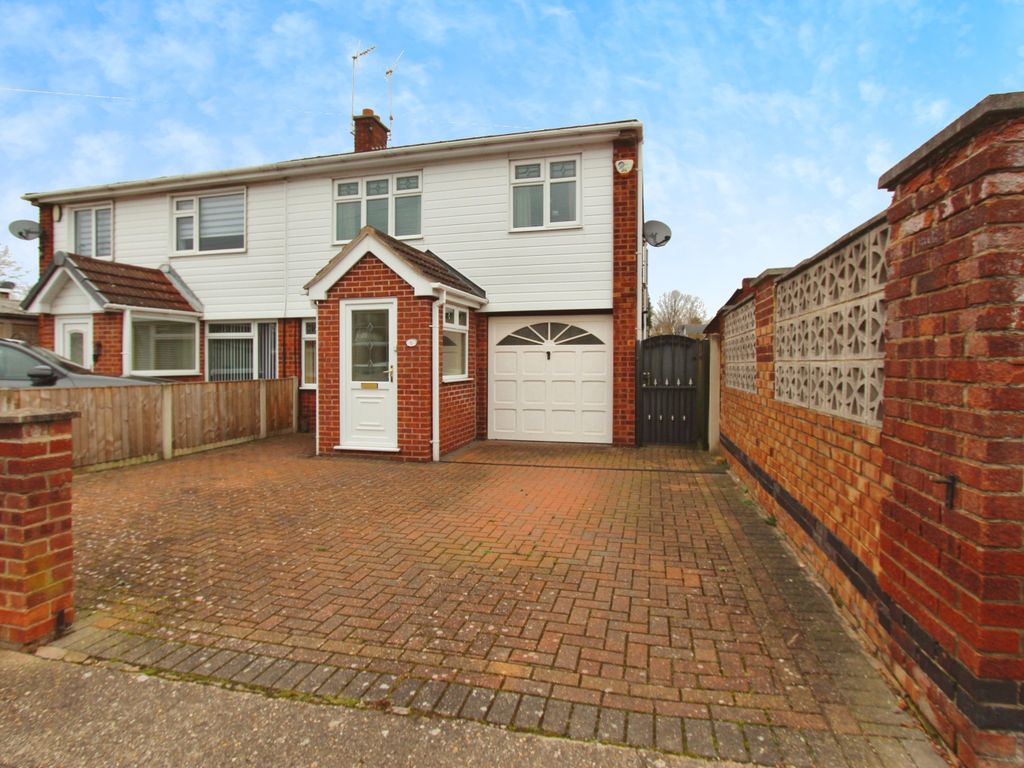 3 bed semi-detached house for sale in Kennedy Drive, Stapleford, Stapleford NG9, £265,000