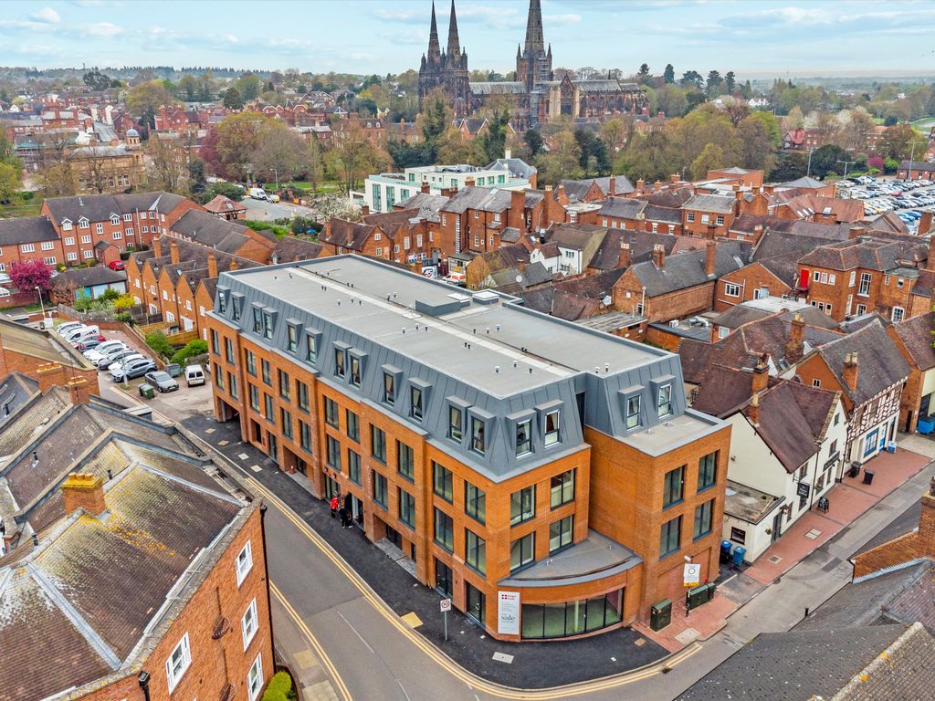 2 bed flat for sale in Sandford Street, Lichfield WS13, £269,955
