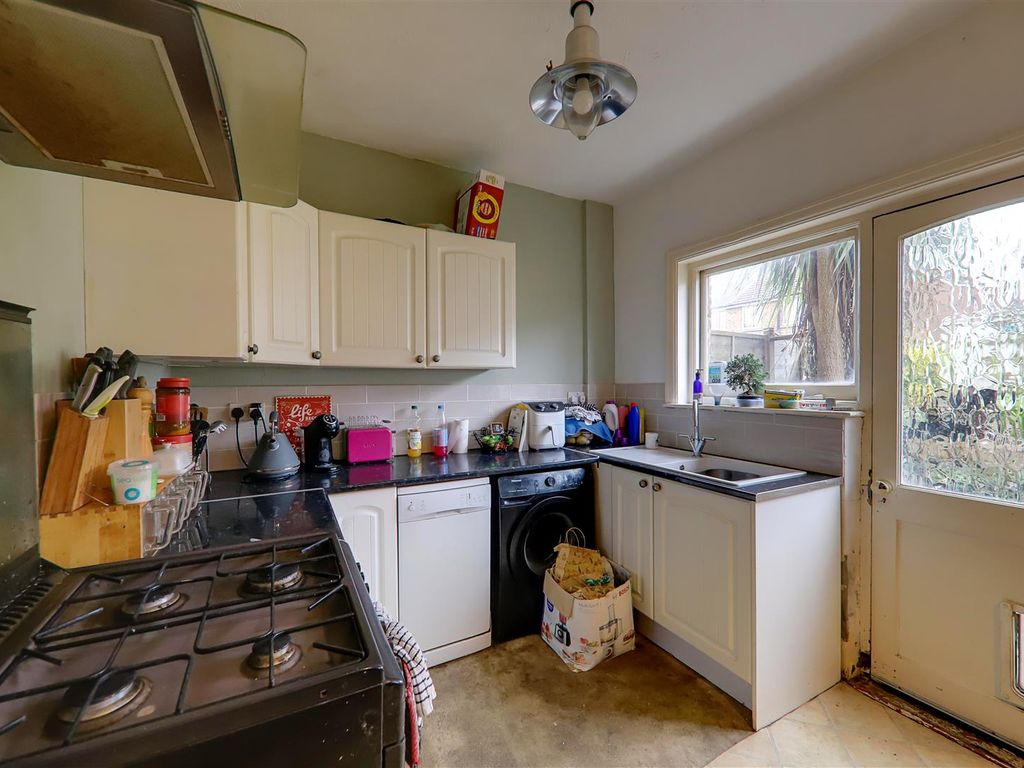 2 bed terraced house for sale in St. Anselms Road, Tarring, Worthing BN14, £280,000