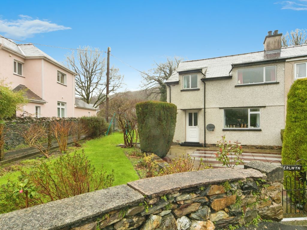 3 bed end terrace house for sale in 4 Dolfair, Beddgelert, Caernarfon, Gwynedd LL55, £260,000
