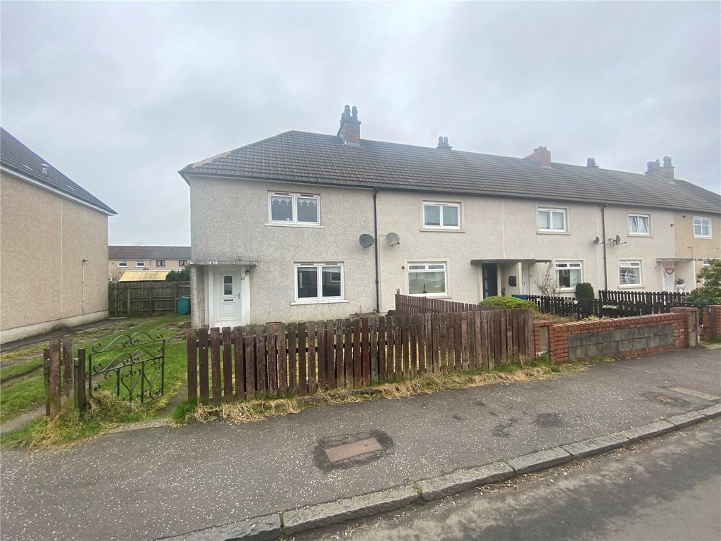 3 bed end terrace house for sale in Roughcraig Street, Airdrie ML6, £85,000