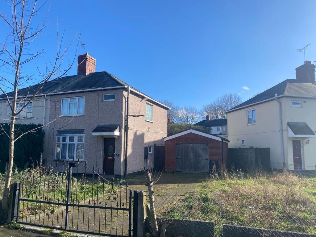 3 bed semi-detached house for sale in 34 First Avenue, Wolverhampton WV10, £50,000