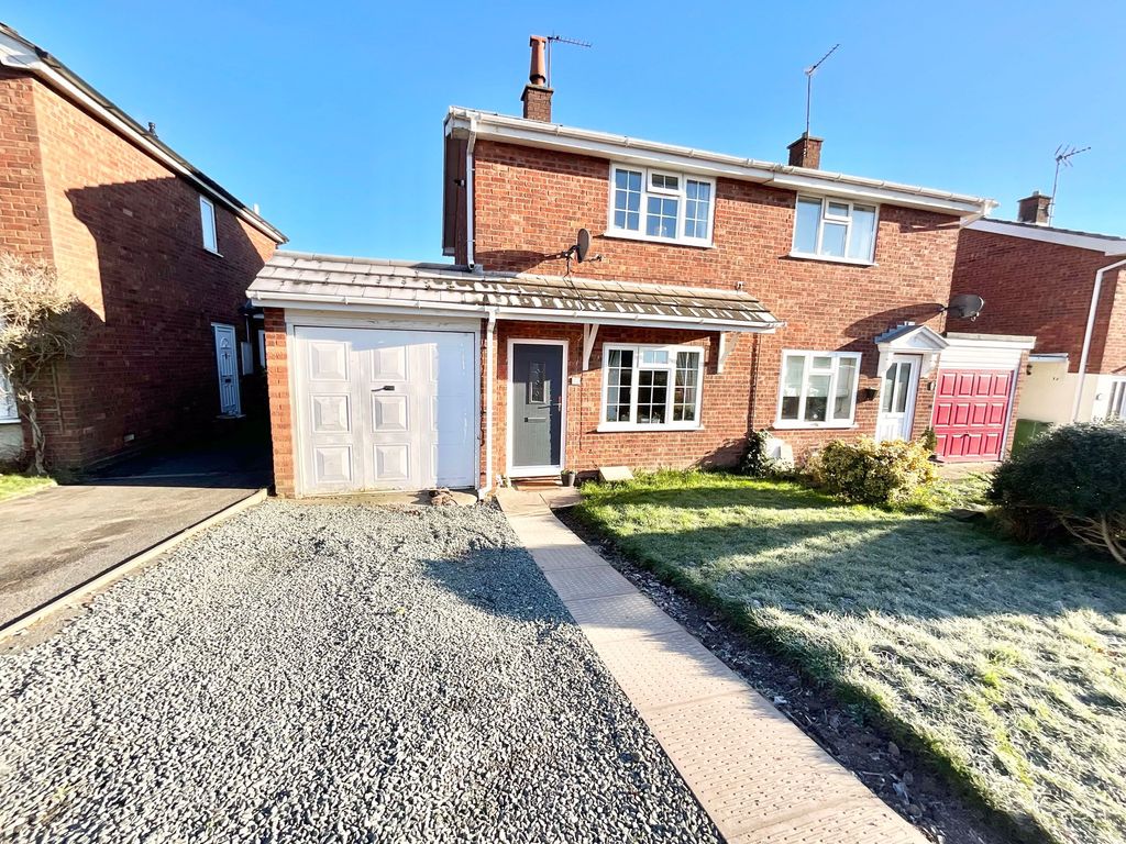 2 bed semi-detached house for sale in Elton Way, Gnosall ST20, £190,000