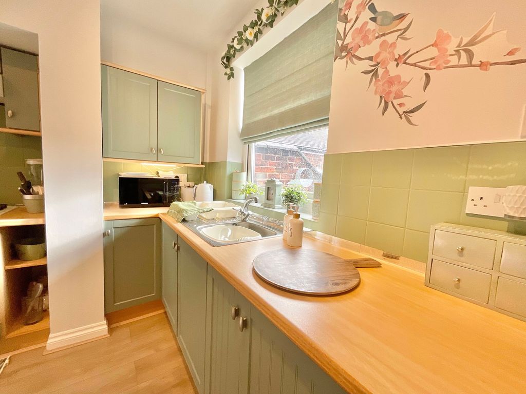 3 bed terraced house for sale in King Street, Audley ST7, £150,000