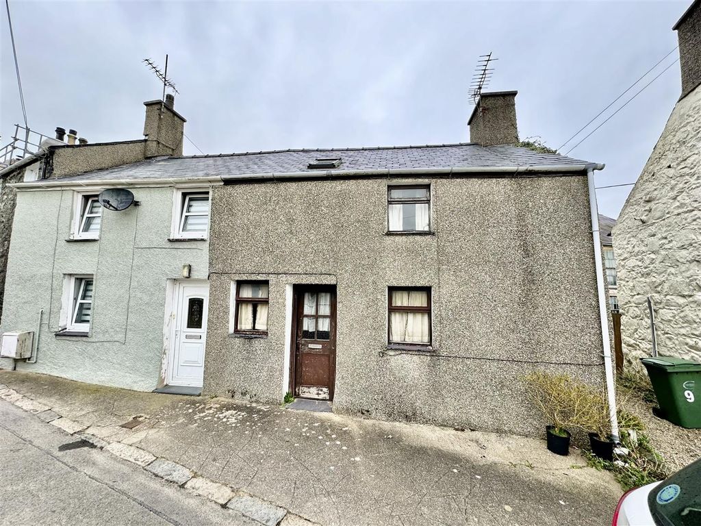 2 bed end terrace house for sale in School Terrace, Abererch, Pwllheli LL53, £120,000