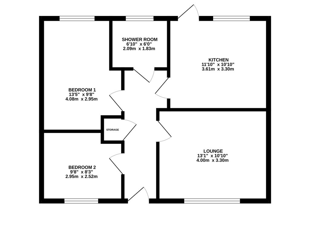 2 bed bungalow for sale in Kylemore Way, Halewood, Liverpool L26, £62,500