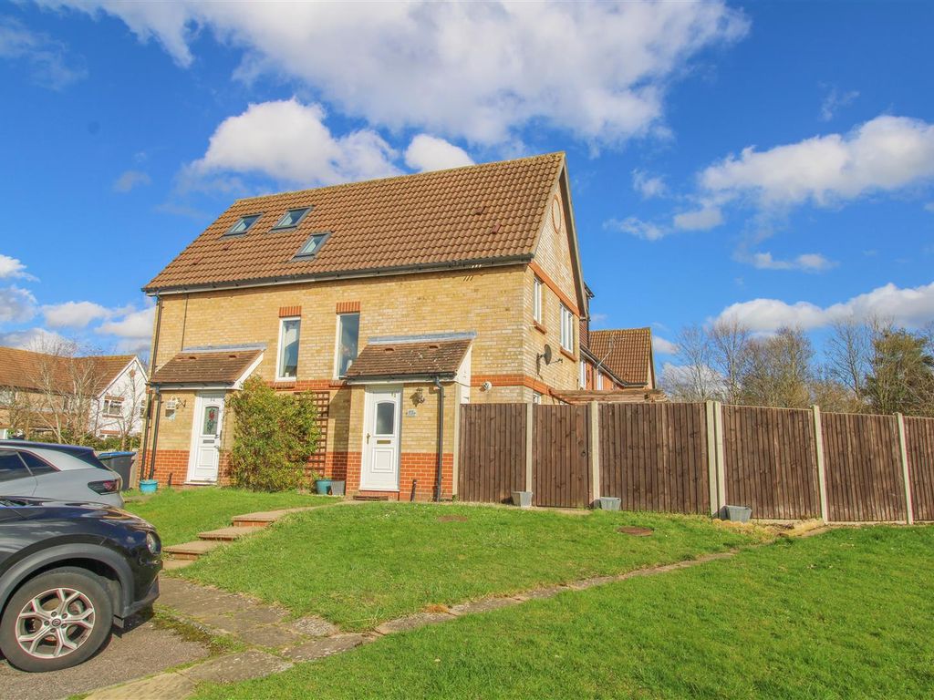 1 bed end terrace house for sale in Tickenhall Drive, Church Langley, Harlow CM17, £280,000