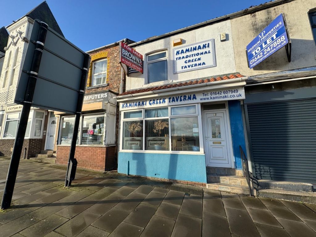 1 bed retail premises for sale in Church Road, Stockton-On-Tees TS18, £85,000