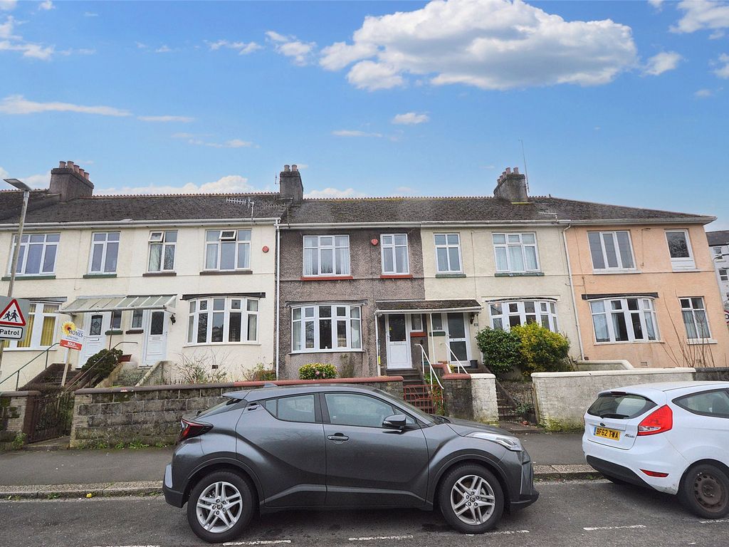 3 bed terraced house for sale in Bernice Terrace, Plymouth, Devon PL4, £190,000