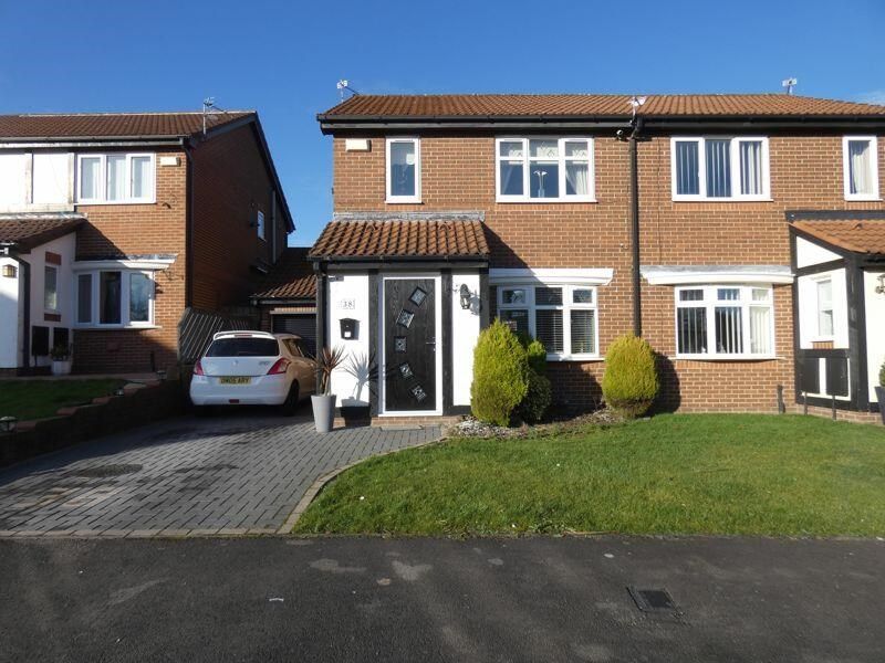 3 bed semi-detached house for sale in Atherton Close, Spennymoor DL16, £151,000