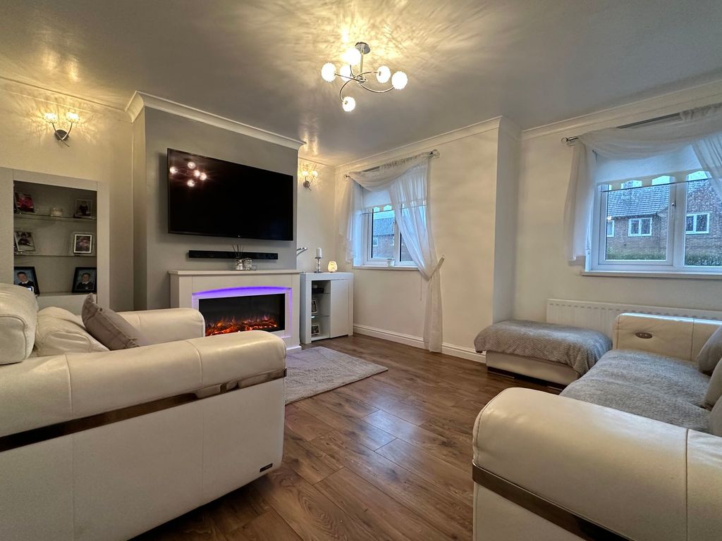 2 bed flat for sale in Rutland Road, Hebburn NE31, £80,000